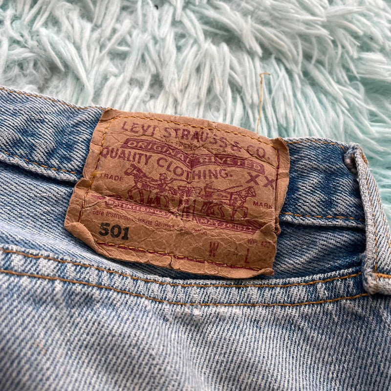 Vintage 90s Levi’s Jeans 501 Made in UK - 34W 32L