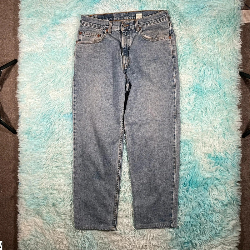 Vintage 90s Levi’s 550 Jeans Baggy Straight Leg - W34 L29