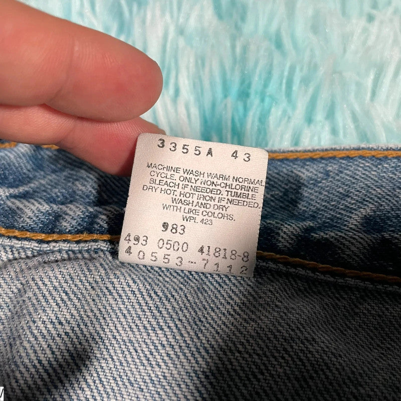 Vintage 90s Levi’s 550 Jeans Baggy Straight Leg - W34 L29