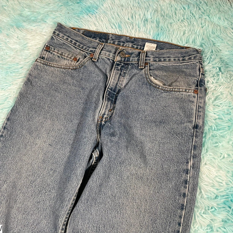 Vintage 90s Levi’s 550 Jeans Baggy Straight Leg - W34 L29