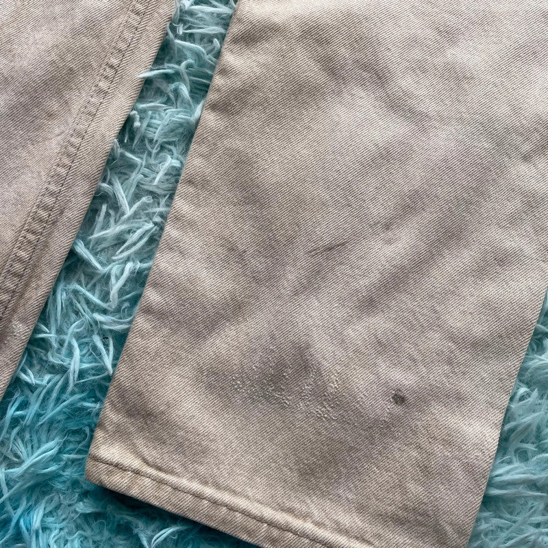 Vintage 90s Light Beige Levi’s 501 Jeans Made in USA - W32 L32