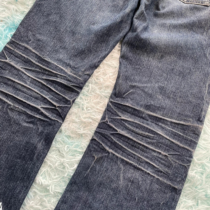 Vintage Y2K Moto Jeans Blagger Bootcut - W32 L34