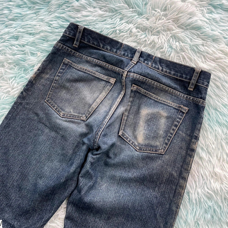 Vintage Y2K Moto Jeans Blagger Bootcut - W32 L34
