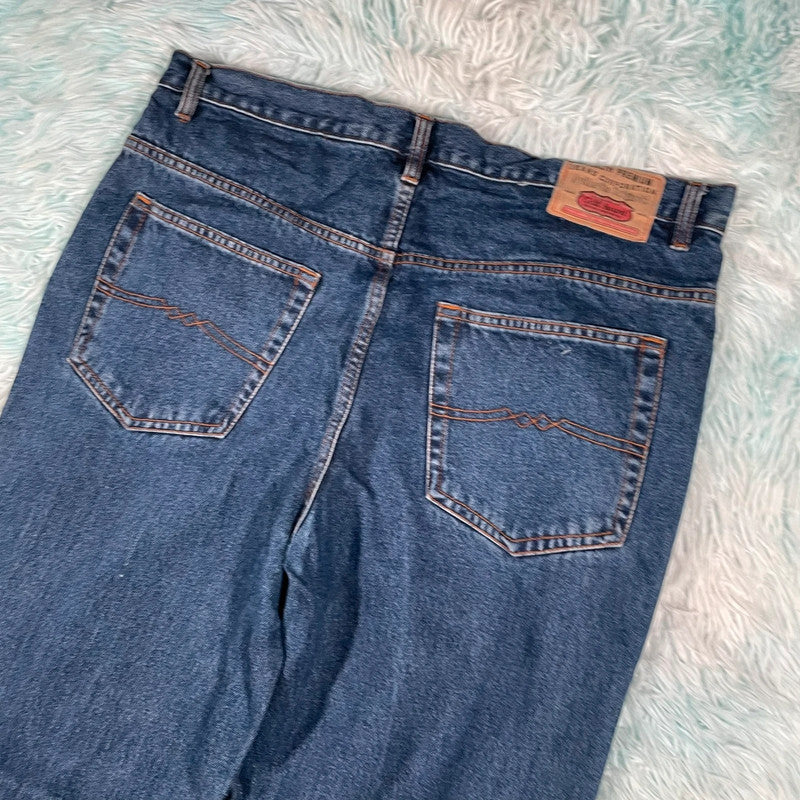 Vintage 90s Baggy Jeans Straight Leg - W38 L33