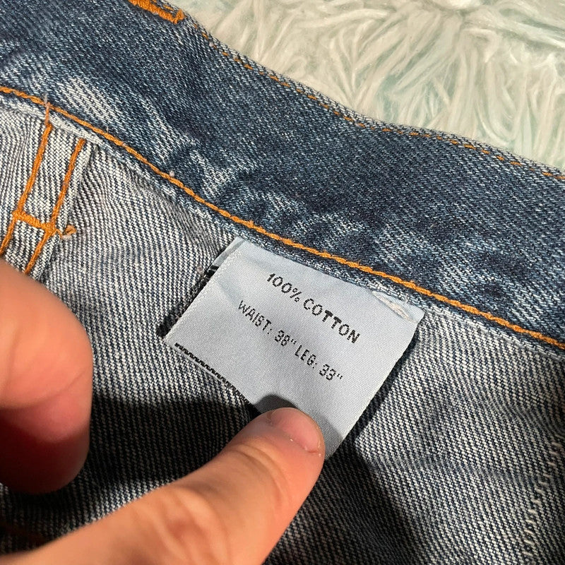 Vintage 90s Baggy Jeans Straight Leg - W38 L33