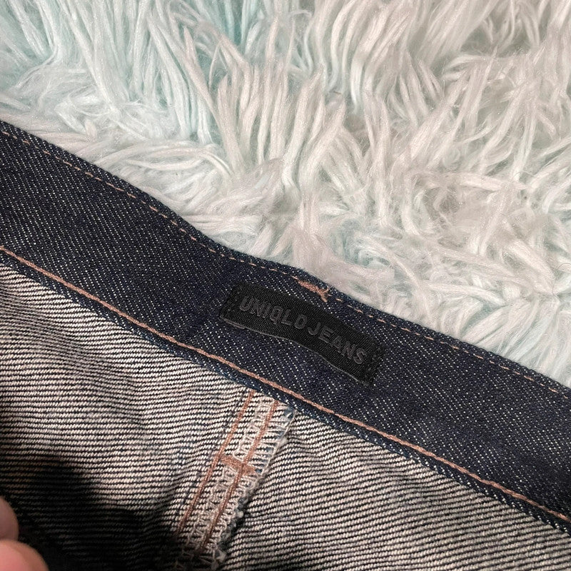Navy Uniqlo Jeans Straight Leg - W27 L31
