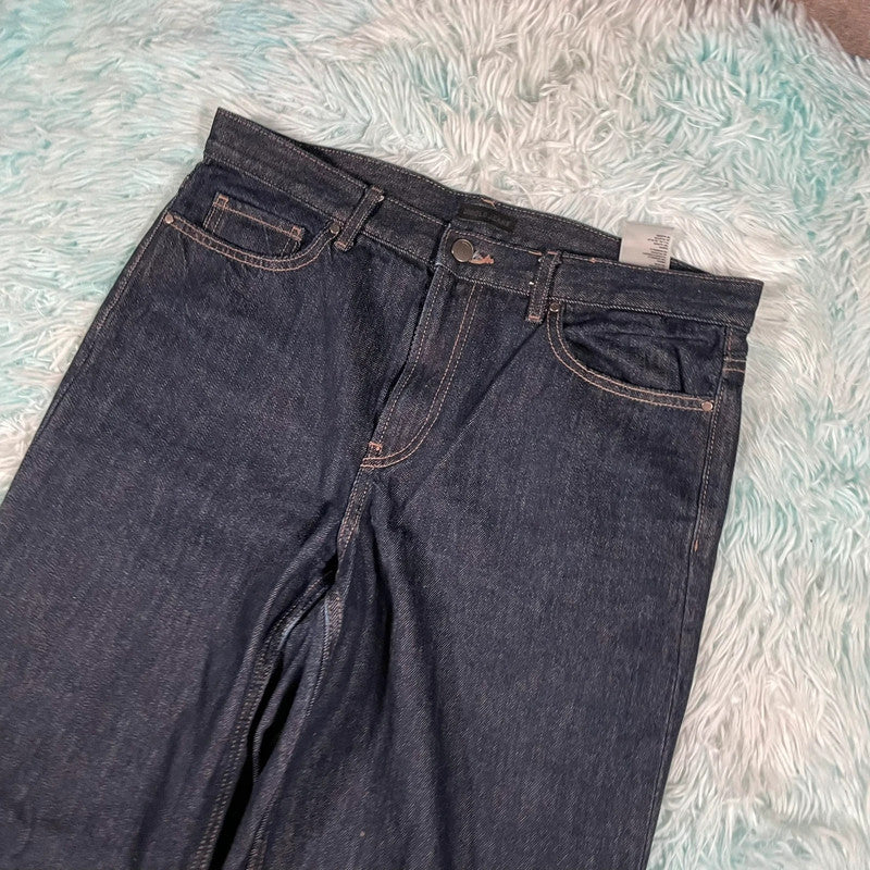 Navy Uniqlo Jeans Straight Leg - W27 L31
