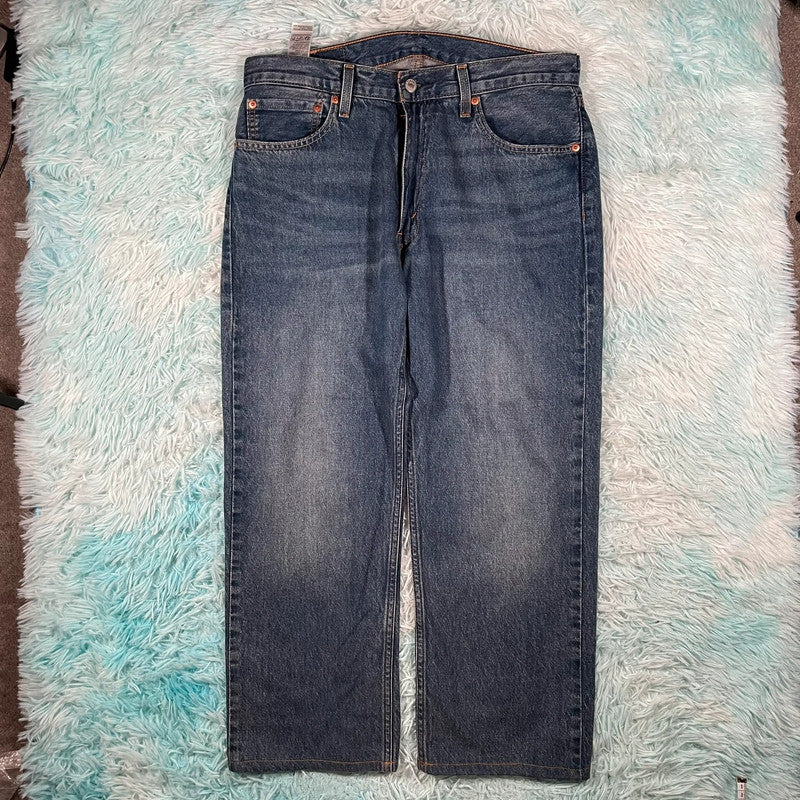 Blue Levi’s Jeans 555 Straight Leg - W32 L28