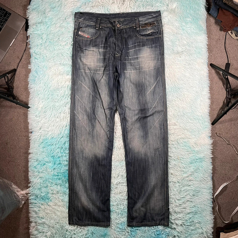 Vintage Y2K Diesel Jeans Straight Leg - W38 L34
