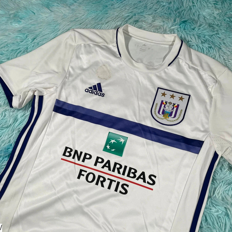 Anderlecht Shirt Adidas Home Kit - Small