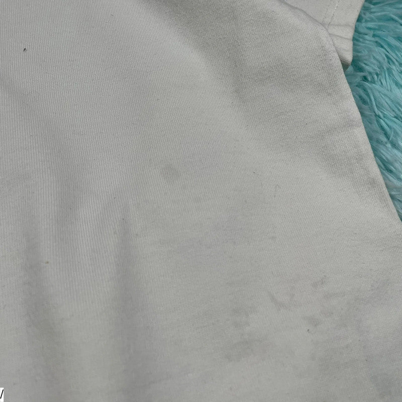 White about:blank Heavyweight T Shirt - Medium