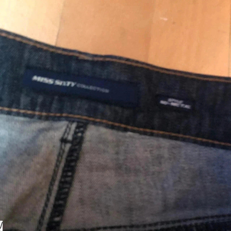 Vintage Navy Miss Sixty Jeans Slim Fit - Size 30 UK12