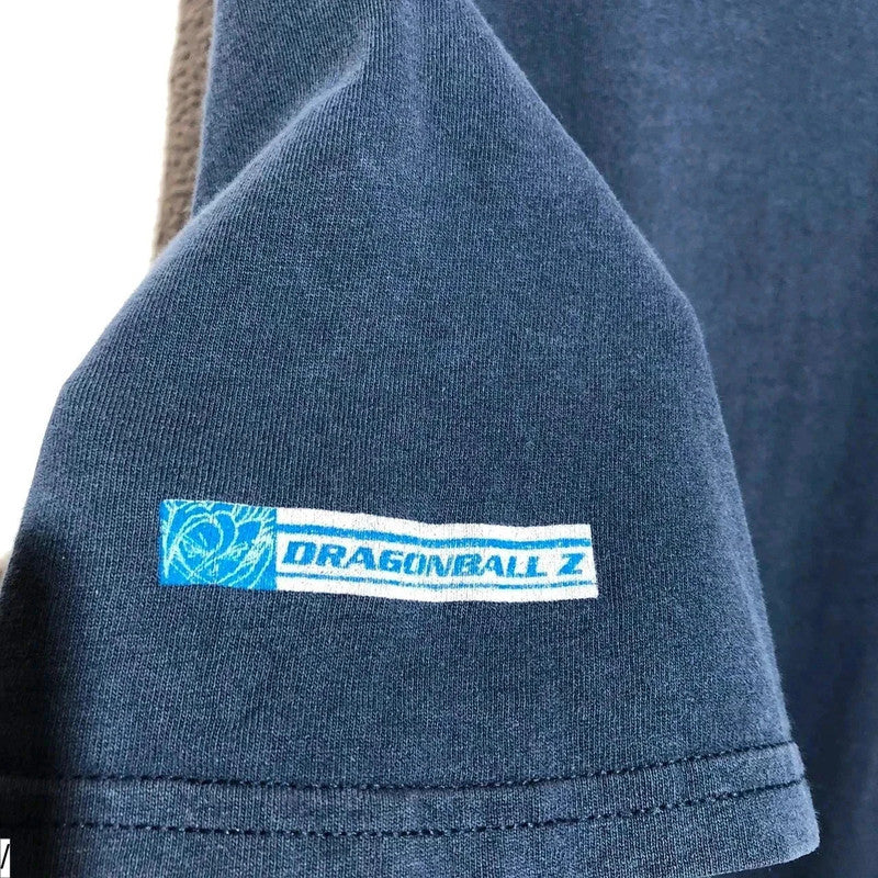 Vintage 1998 Navy Dragonball Z Anime Graphic Print T Shirt - Large