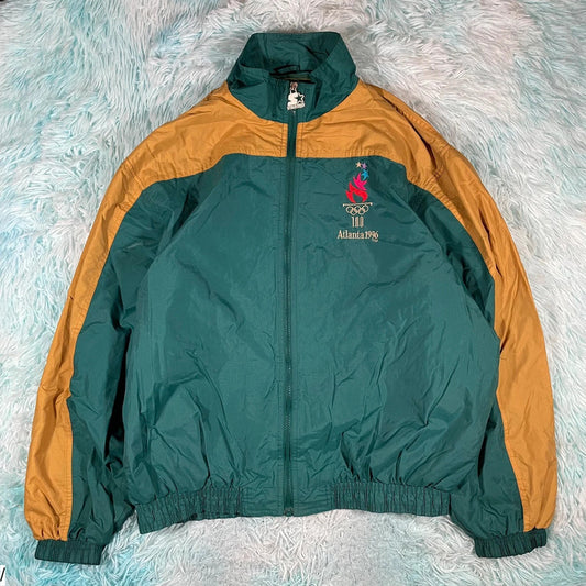 Vintage 1996 Atlanta Olympics Starter Track Jacket - XL