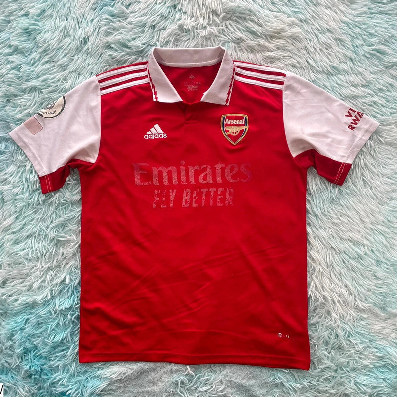 Arsenal Shirt Home Kit Adidas Smith Rowe - Large