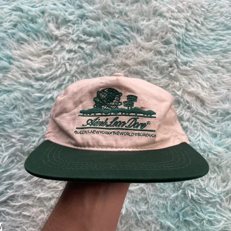 Beige & Green Aime Leon Dore Cap