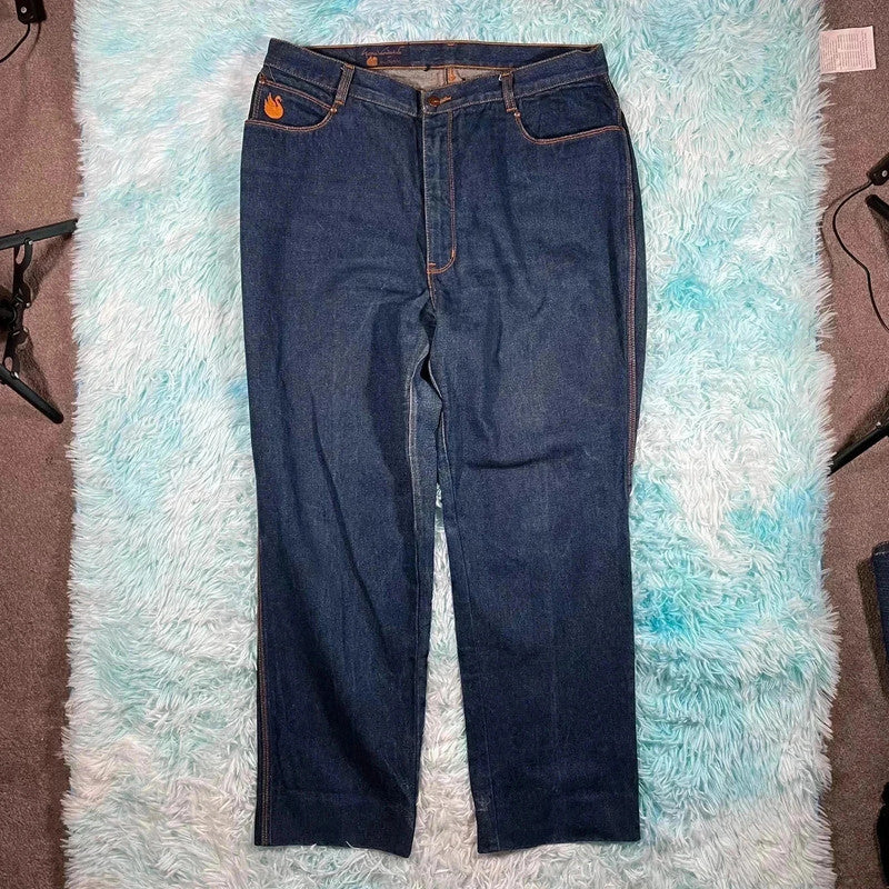 Vintage Blue Gloria Vanderbilt by Murjani Jeans Tapered - 38W 30L