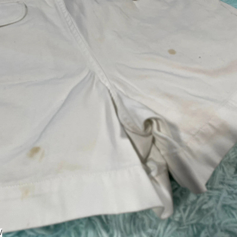 White Polo Ralph Lauren Chino Shorts - Size 4