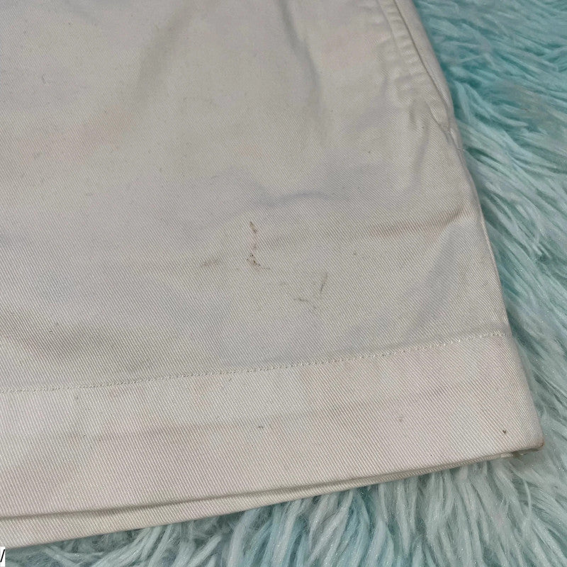 White Polo Ralph Lauren Chino Shorts - Size 4