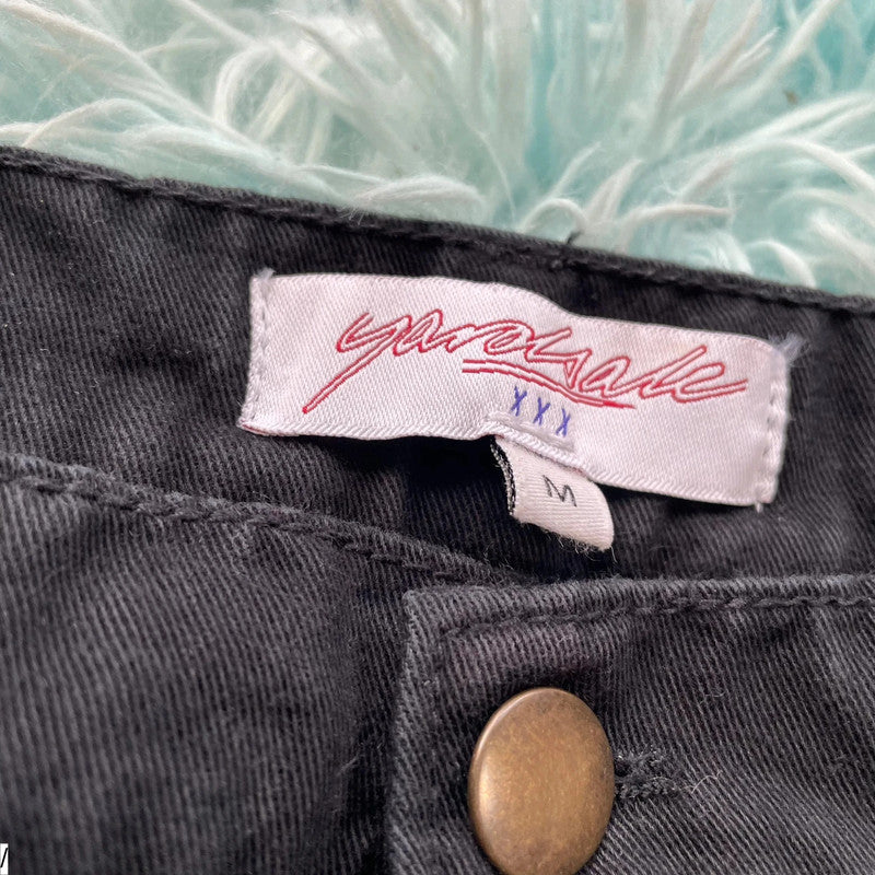 Black Yardsale Cargo Trousers - Medium