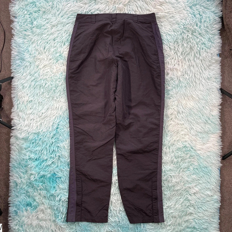 Vintage 90s Dark Grey Adidas Tracksuit Bottoms - Size 14