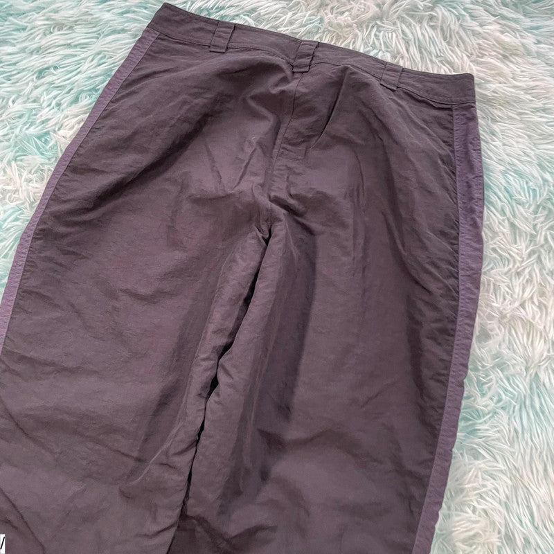Vintage 90s Dark Grey Adidas Tracksuit Bottoms - Size 14