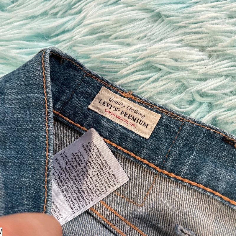 Blue Levi’s Jeans 527 Bootcut Premium - W38 L34