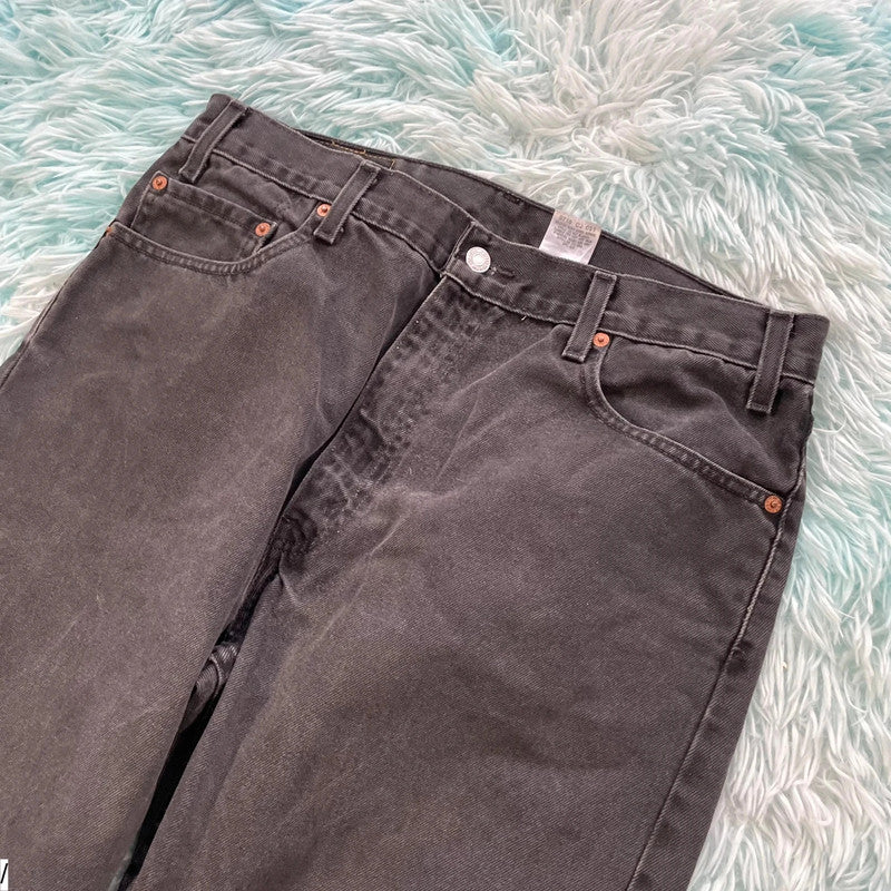 Vintage Dark Grey Levi’s Jeans 505 Straight Loose - W36 L30