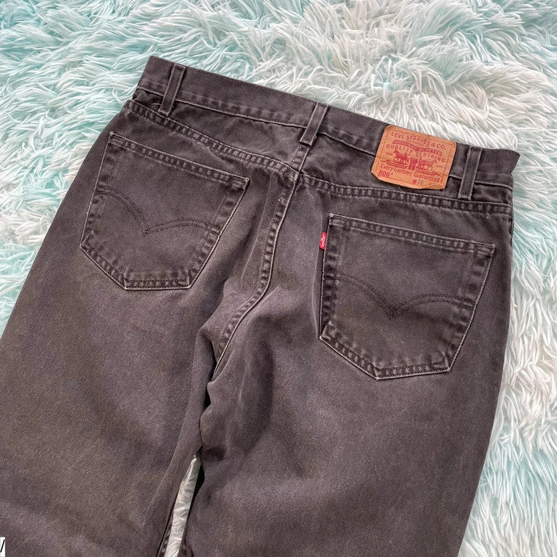 Vintage Dark Grey Levi’s Jeans 505 Straight Loose - W36 L30