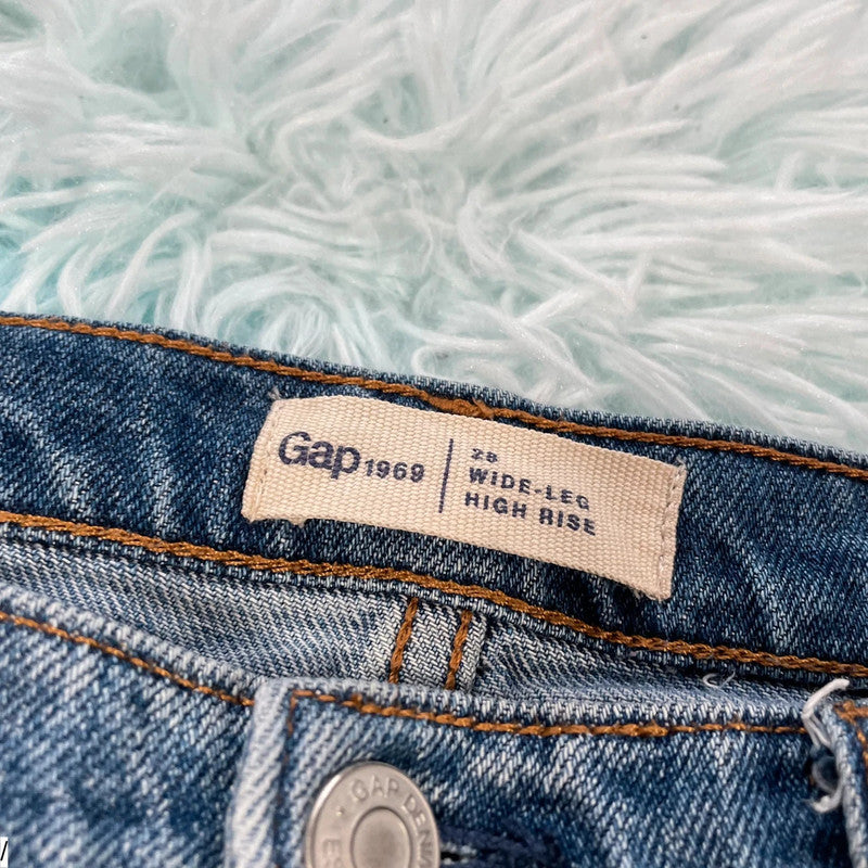Vintage Baggy Flared Gap Jeans - 28W