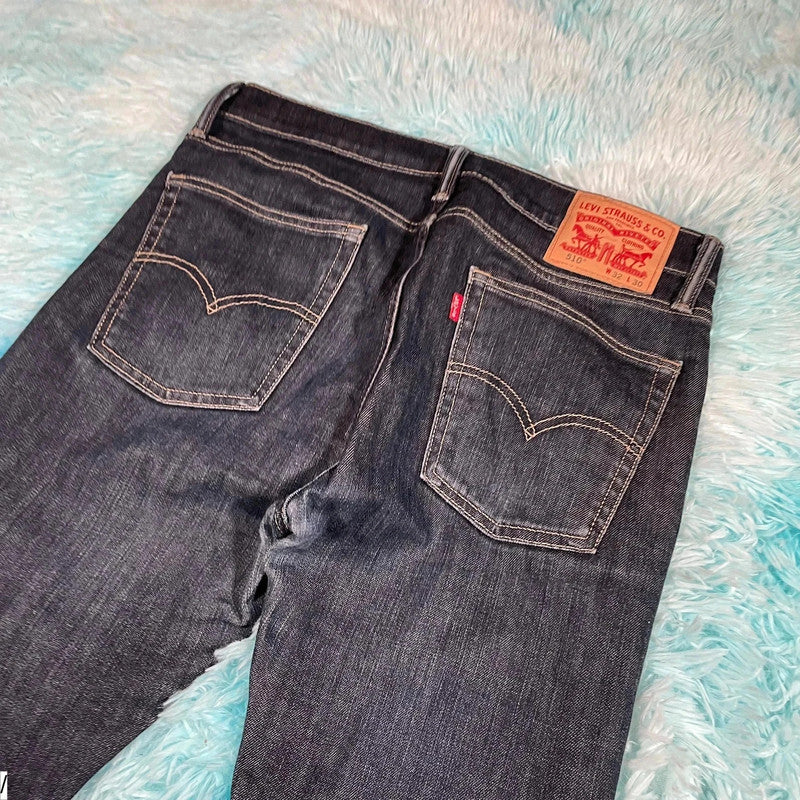 Navy Levi’s 510 Jeans Slim Fit Leg - 32W 30L