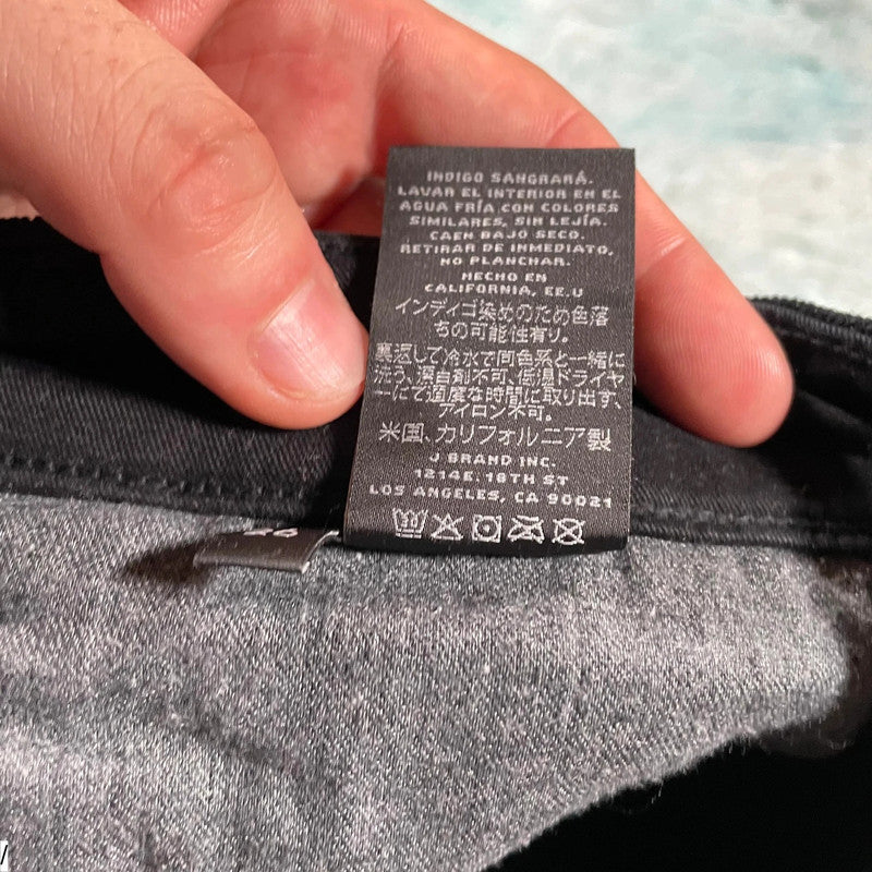 Dark Navy J Brand Trousers Corduroy - 26 Size 8