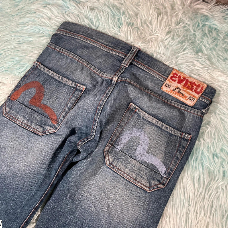 Vintage Evisu Jeans Slim Leg - W30 L36