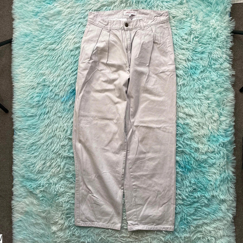 White Yardsale Skate Trousers - Small