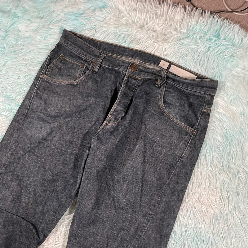 Navy AllSaints Jeans Tapered - W36