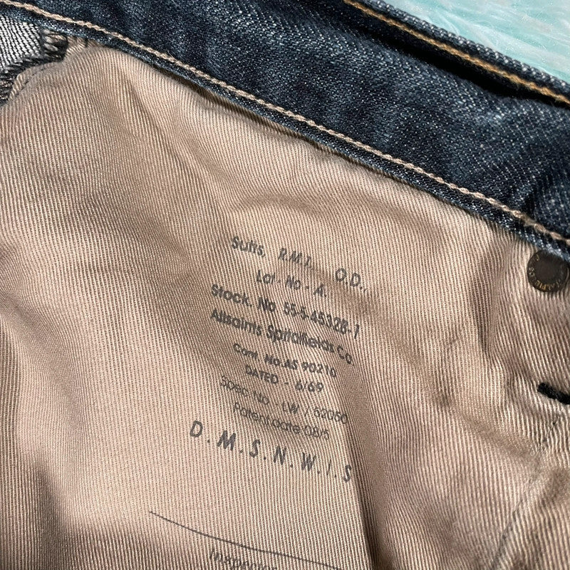 Navy AllSaints Jeans Tapered - W36