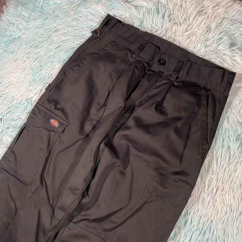 Black Dickies Cargo Trousers - 30W 32L