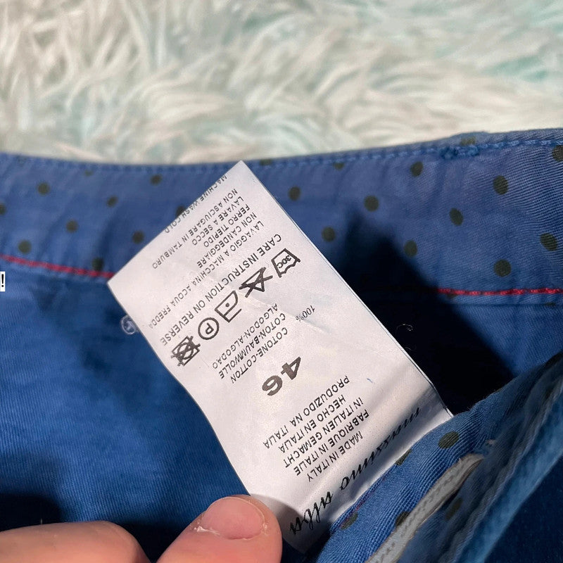 Blue Velvet Massimo Alba Trousers - 34W 32L