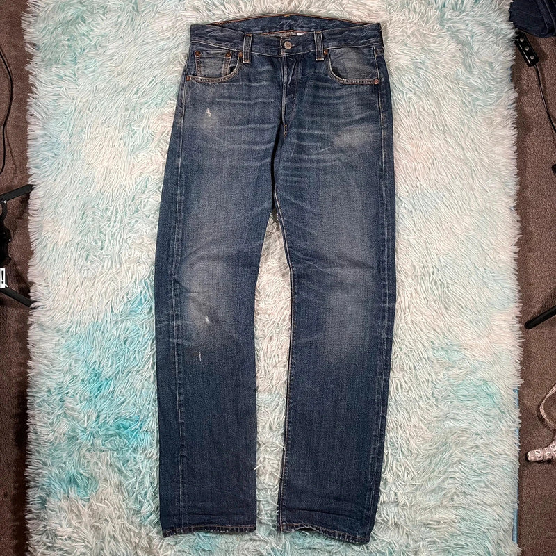 Blue Levi’s Jeans 501 Straight Leg - 30W 32L
