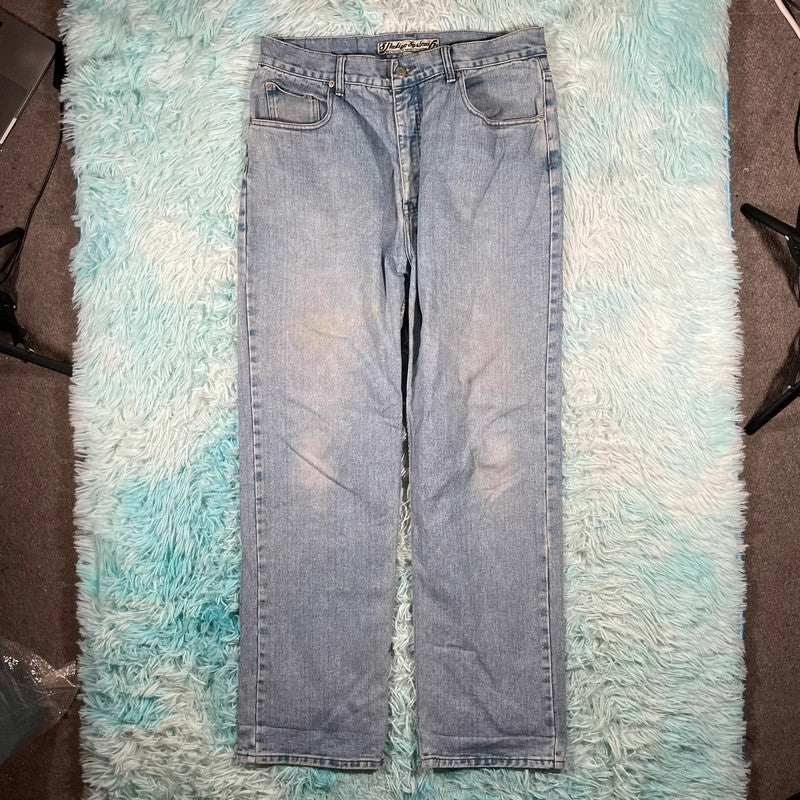 Vintage 00s Indigo System Baggy Jeans - W36 L33