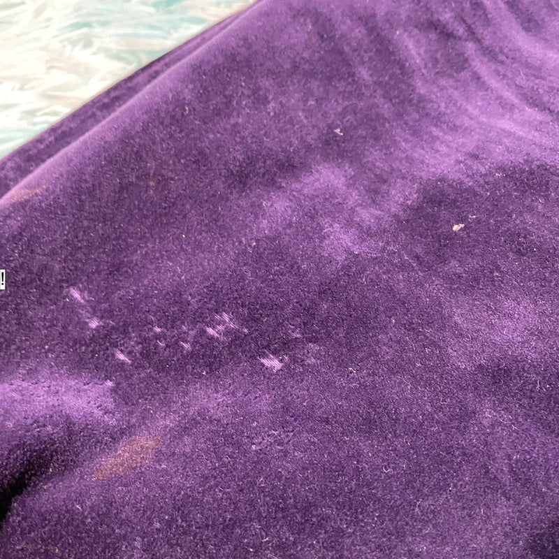 Purple Massimo Alba Velvet Trousers - 34W 32L