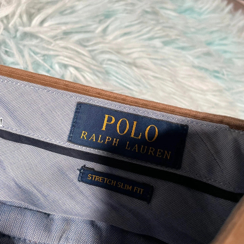 Brown Polo Ralph Lauren Corduroy Trousers - 30W 34L