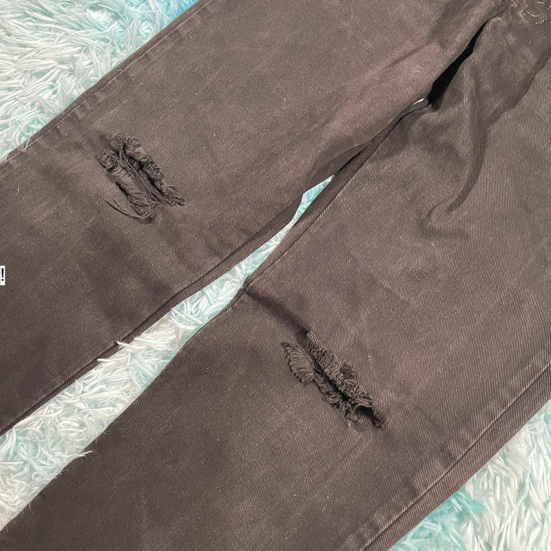 Vintage 90s Black Levi’s Jeans 555 Straight Leg - W32 L36