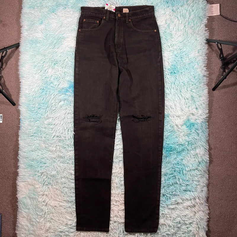 Vintage 90s Black Levi’s Jeans 555 Straight Leg - W32 L36