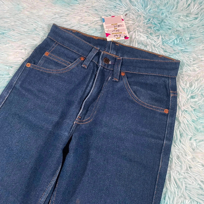 Vintage 80s Levi’s Jeans 417 Slim Straight Leg - 26W 30L