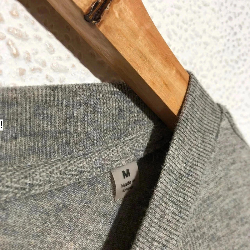 Grey Essentials Fear of God T Shirt Blank Plain - Medium