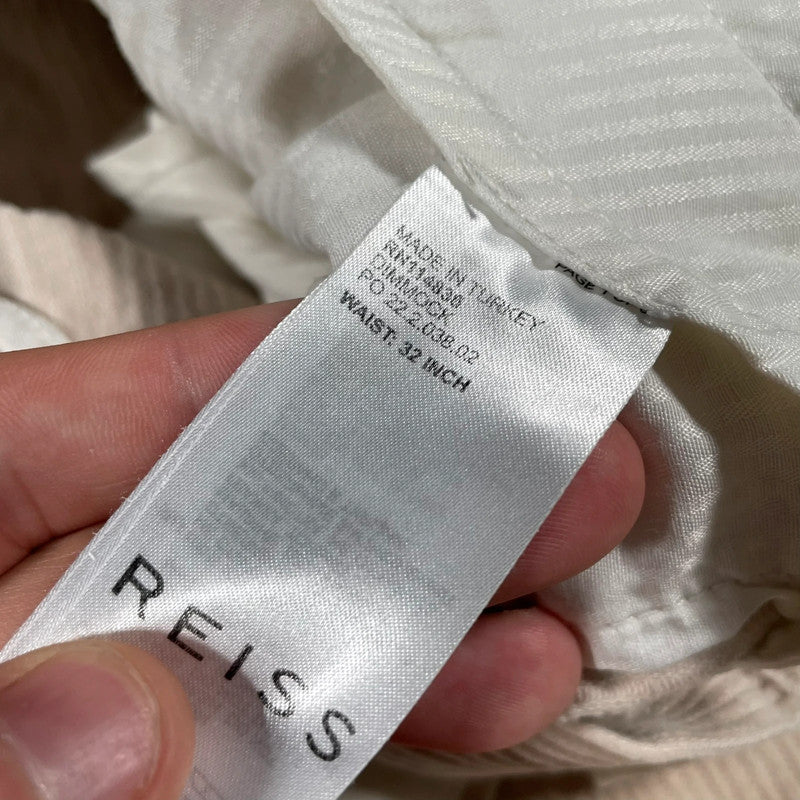Beige Reiss Corduroy Trousers - W32 L32