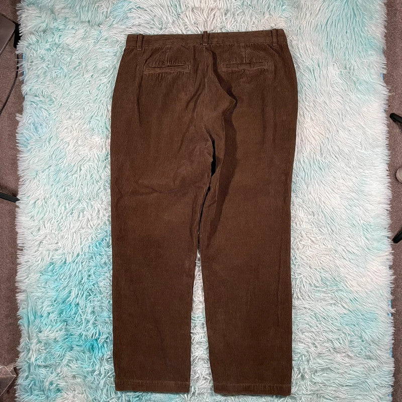 Brown AllSaints Corduroy Trousers - W32