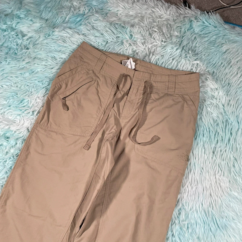 Beige The North Face Hiking Bottoms - Size 4