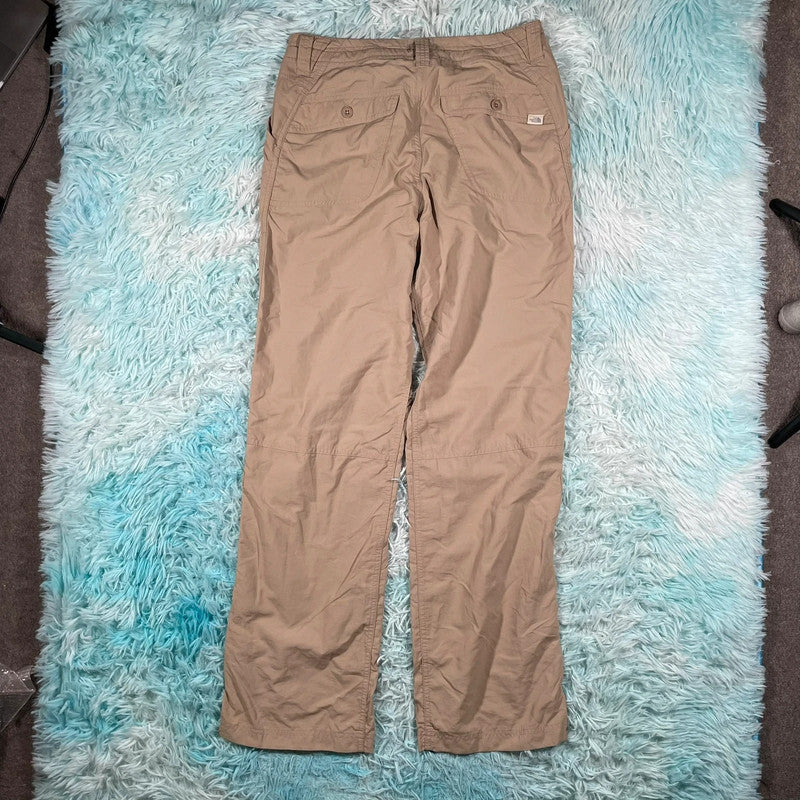 Beige The North Face Hiking Bottoms - Size 4